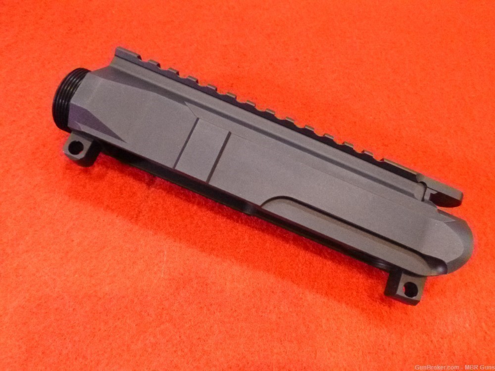 AR 15 Stripped Billet Upper Receiver Slick Side Streamlined-img-2