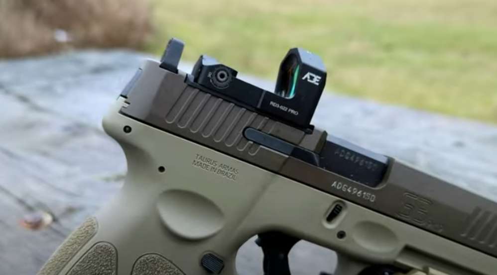 Ade RD3-022 Red Dot+Optic Mount Plate for "Non Optic Ready" HK VP9 Pistol-img-6