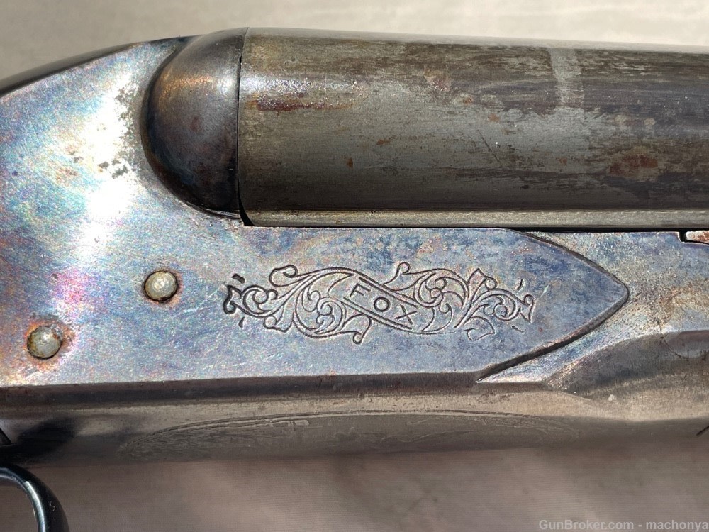 Savage 12 Gauge Fox Side by Side Shotgun Double trigger-img-14