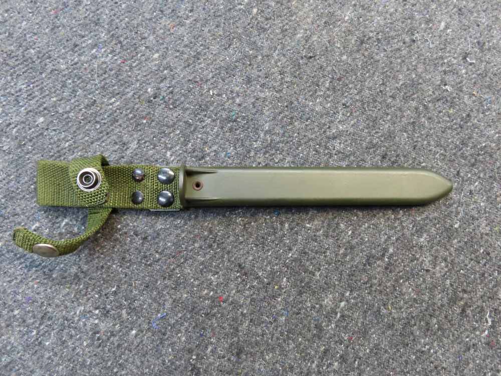 French Sig 540 Bayonet w/ Scabbard - Manurhin Made - Scarce-img-12