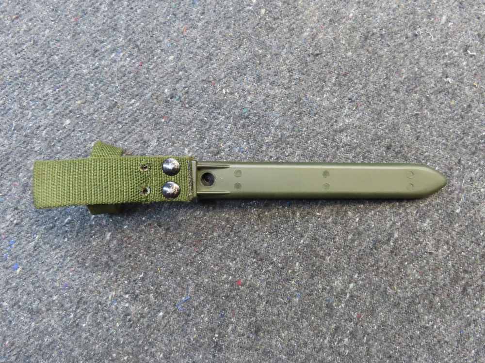 French Sig 540 Bayonet w/ Scabbard - Manurhin Made - Scarce-img-15