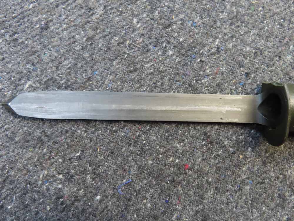 French Sig 540 Bayonet w/ Scabbard - Manurhin Made - Scarce-img-3