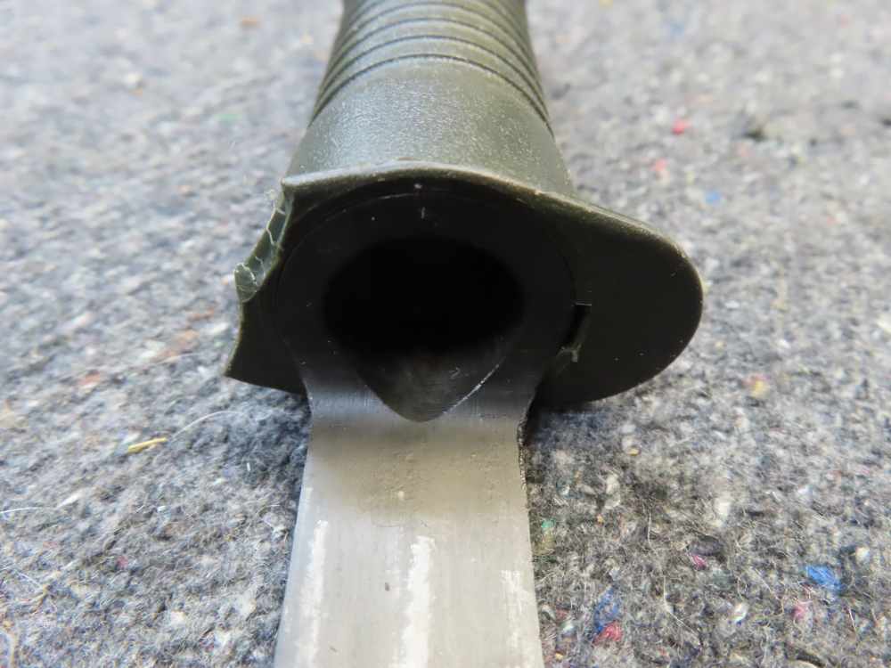 French Sig 540 Bayonet w/ Scabbard - Manurhin Made - Scarce-img-10