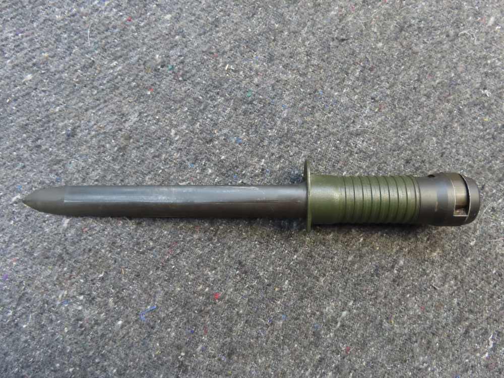French Sig 540 Bayonet w/ Scabbard - Manurhin Made - Scarce-img-5