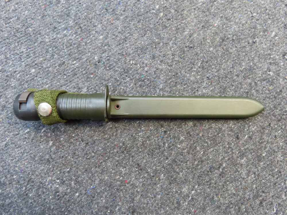 French Sig 540 Bayonet w/ Scabbard - Manurhin Made - Scarce-img-19