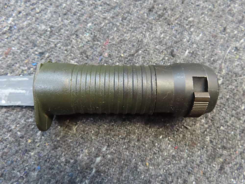 French Sig 540 Bayonet w/ Scabbard - Manurhin Made - Scarce-img-2
