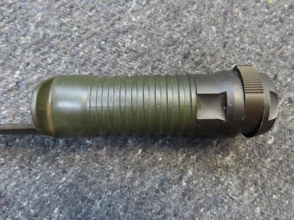 French Sig 540 Bayonet w/ Scabbard - Manurhin Made - Scarce-img-4