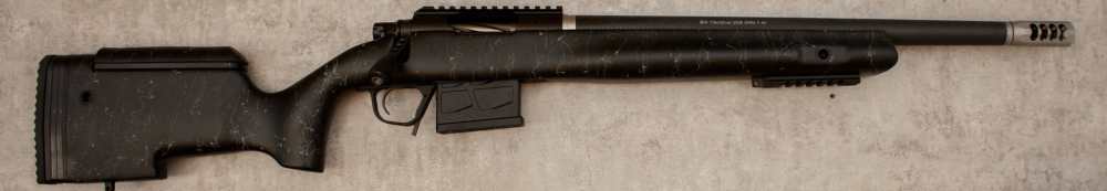 New in Box Christensen Arms BA Tactical .308 Win 18" Black & Gray Web   -img-1