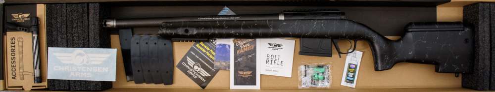 New in Box Christensen Arms BA Tactical .308 Win 18" Black & Gray Web   -img-0