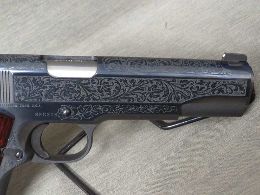 Colt Ray Armand Jr TALO 50th Anniversary .45 Pistol O1970ARFC 1/333-img-6