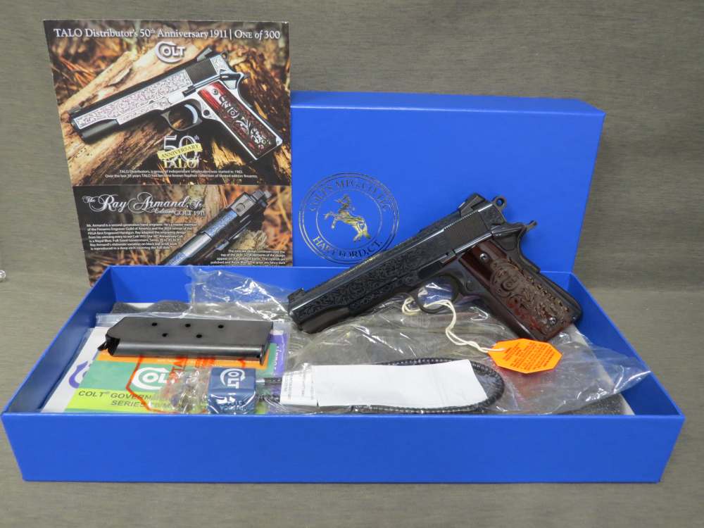 Colt Ray Armand Jr TALO 50th Anniversary .45 Pistol O1970ARFC 1/333-img-17