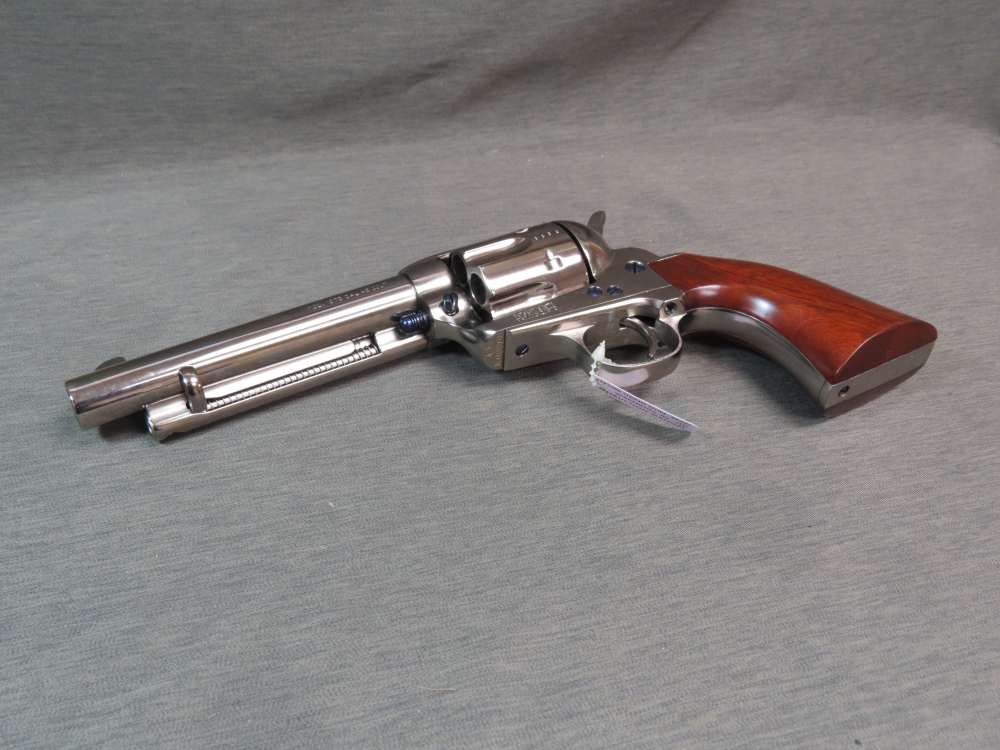 Taylor's & Co Uberti 1873 Cattleman Nickel .45 LC Revolver 45 5.5" 555122-img-10
