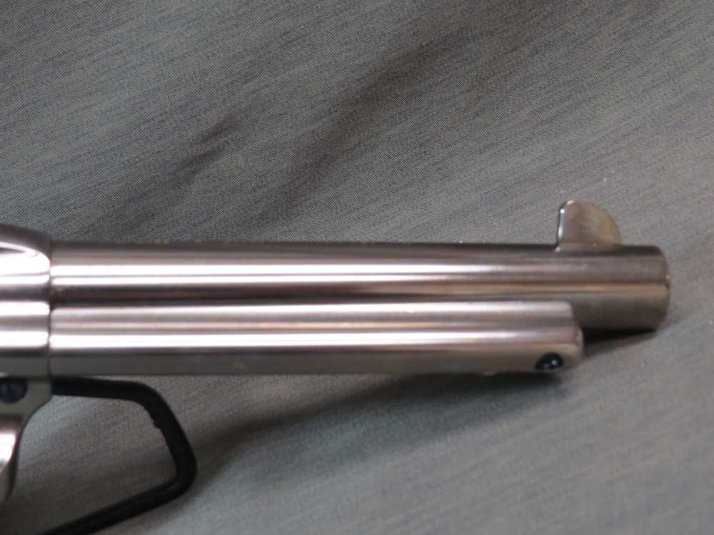 Taylor's & Co Uberti 1873 Cattleman Nickel .45 LC Revolver 45 5.5" 555122-img-5