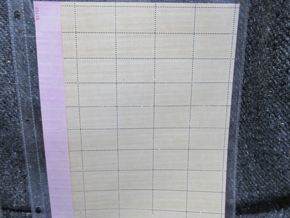 3 NEW OLD STOCK SHEETS OF WWII U.S. POSTAGE STAMPS, 1940, 1953, 1955-PATTON-img-3