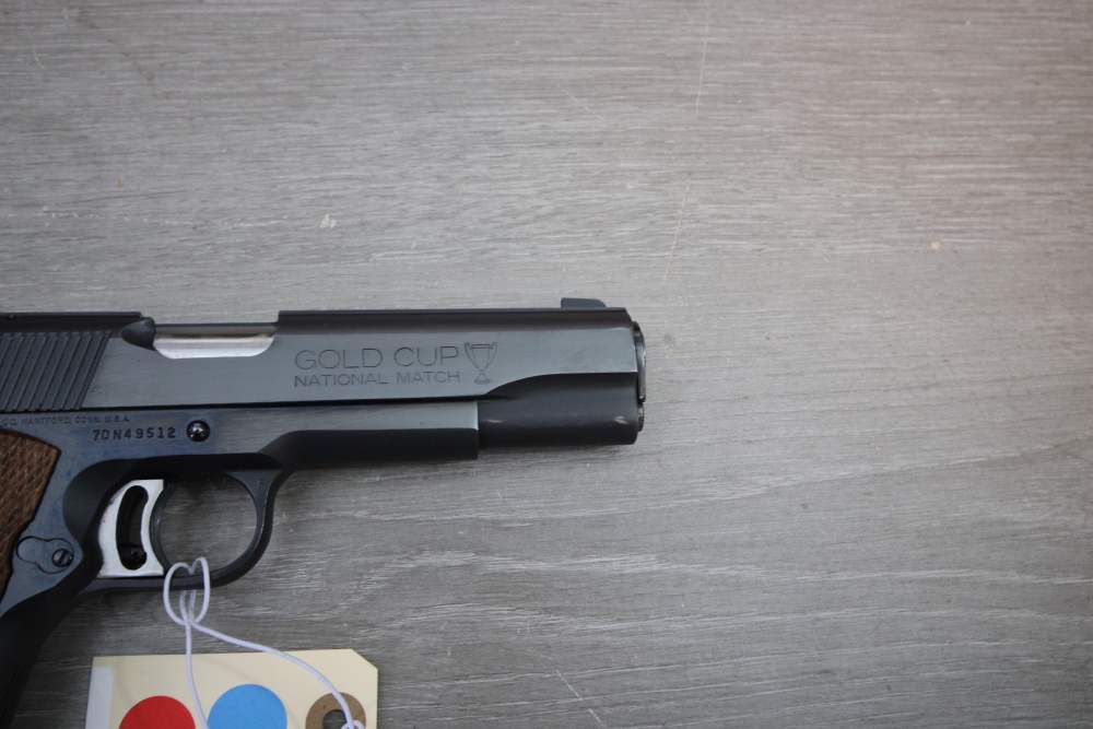 Colt Series 70 Gold Cup National Match in 45 ACP - 5" Barrel - Man. 1977..-img-8