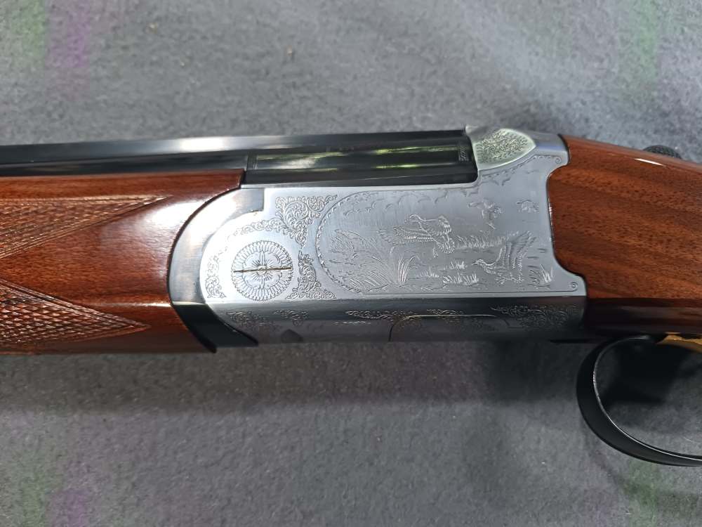 SIG ARMS SA3 12 GAUGE 3" 28" BARREL OVER UNDER SHOTGUN MADE IN ITALY USED -img-4