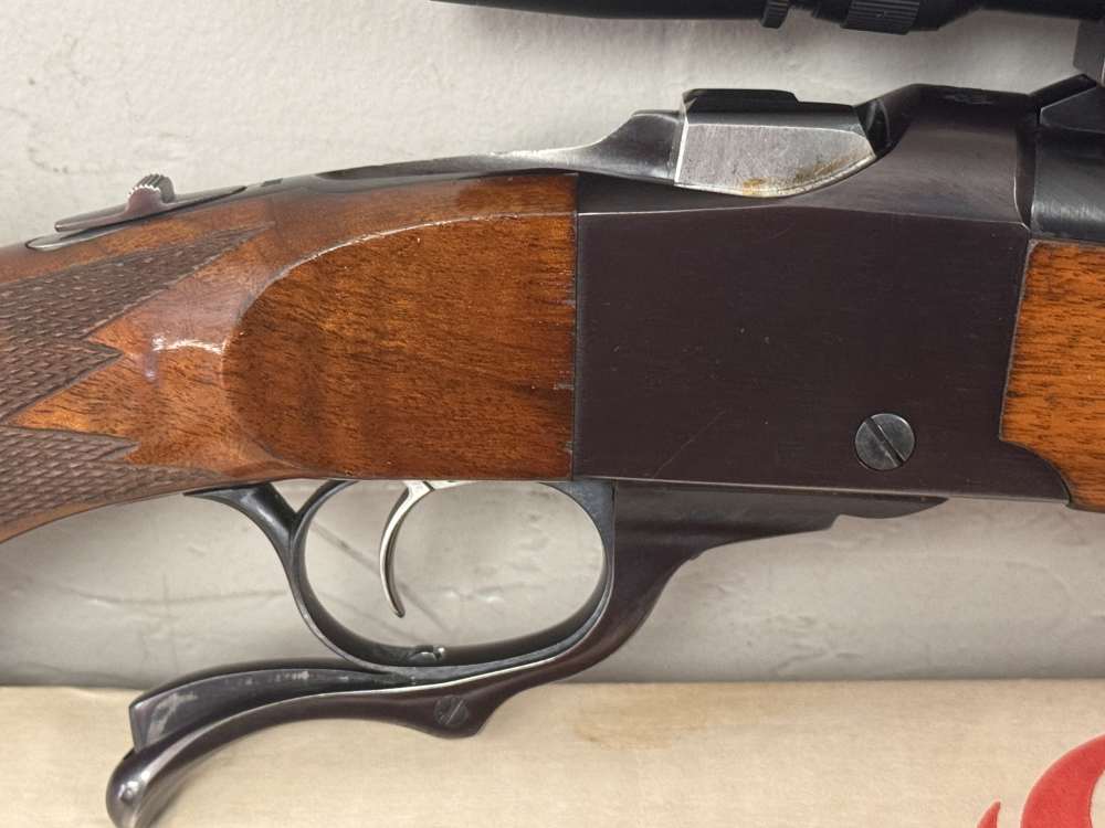 Ruger No. 1 375 H&H Magnum Factory Box Leupold Set Trigger AMAZING $1499-img-31