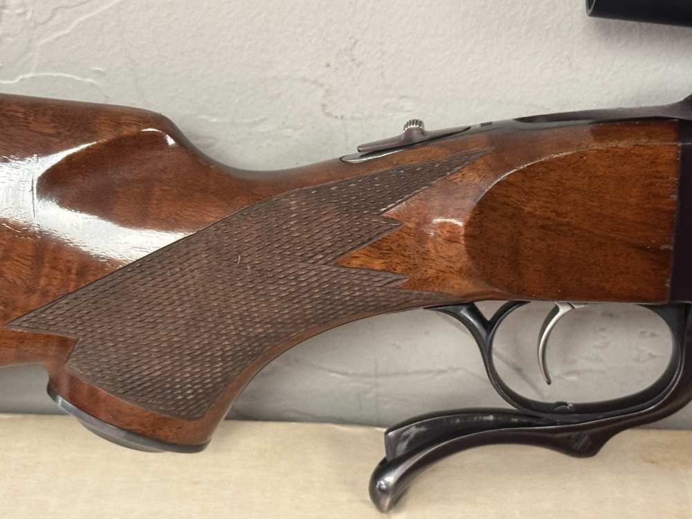 Ruger No. 1 375 H&H Magnum Factory Box Leupold Set Trigger AMAZING $1499-img-30