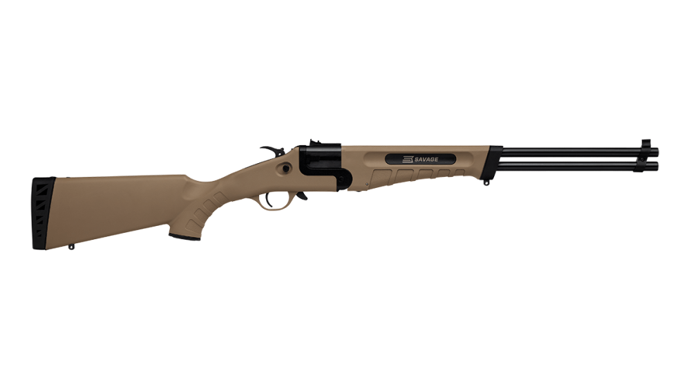 SAVAGE ARMS MODEL 42 TAKEDOWN 410 BORE|22LR FDE-img-0