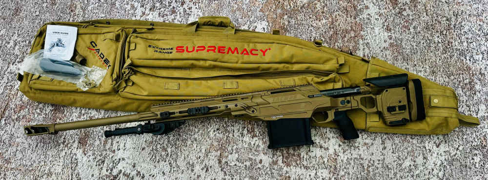 Cadex Defense CDX-50 Tremor .50 BMG Bolt-Action Rifle - FDE - 29 Inch -img-0