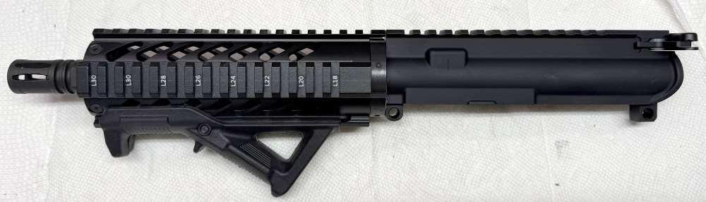 9mm Complete Upper 8.5" Barrel Colt Style or Glock Ready-img-1