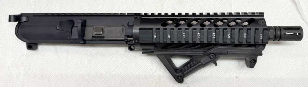 9mm Complete Upper 8.5" Barrel Colt Style or Glock Ready-img-0