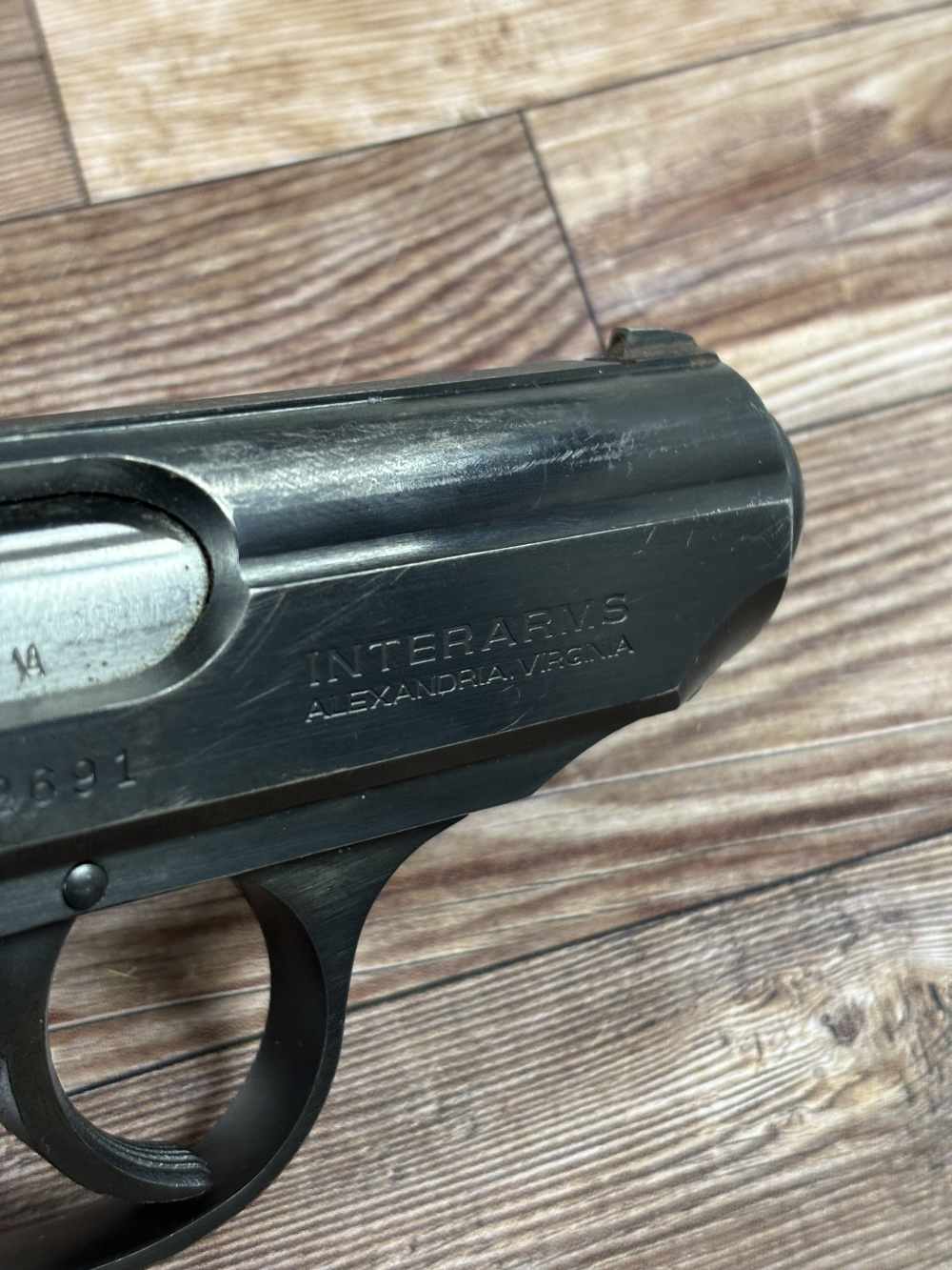 VINTAGE WALTHER PPK/S INTERARMS 380ACP PISTOL CUSTOM GRIPS NO RESERVE -img-7