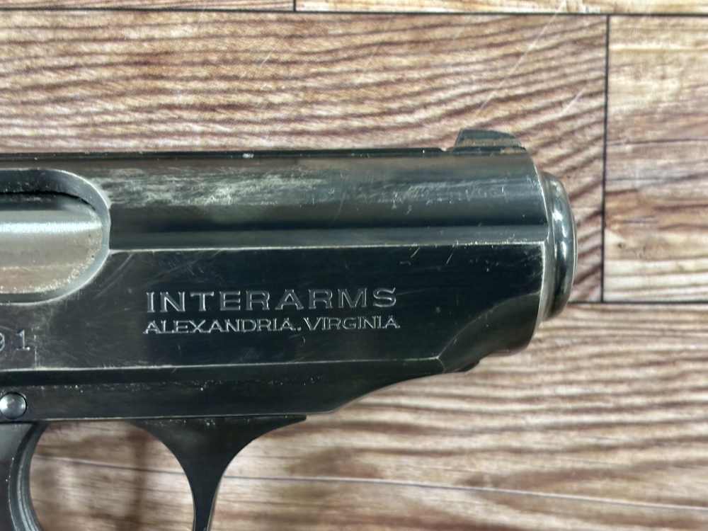 VINTAGE WALTHER PPK/S INTERARMS 380ACP PISTOL CUSTOM GRIPS NO RESERVE -img-5
