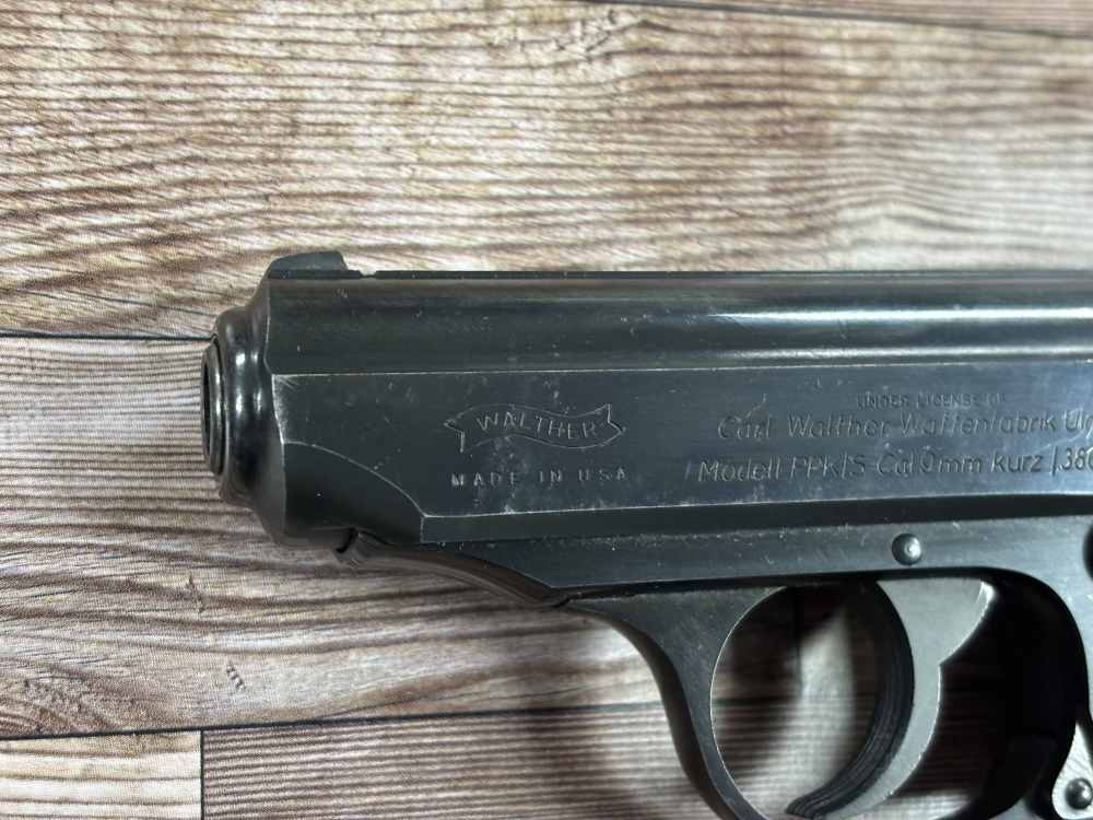VINTAGE WALTHER PPK/S INTERARMS 380ACP PISTOL CUSTOM GRIPS NO RESERVE -img-11
