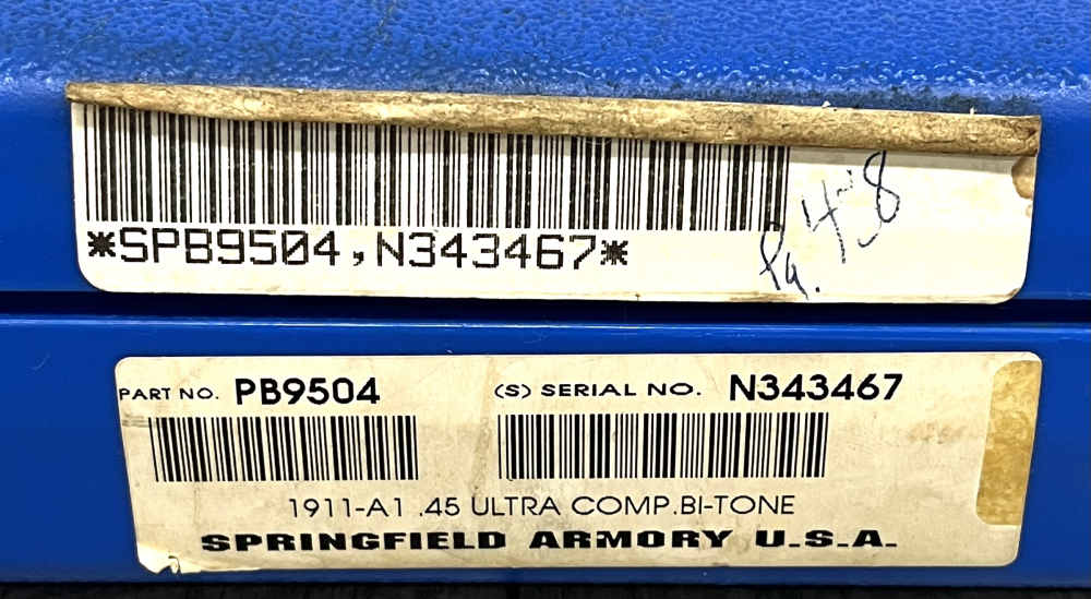 Springfield V10 Ultra Compact .45 ACP !Good Condition!-img-1