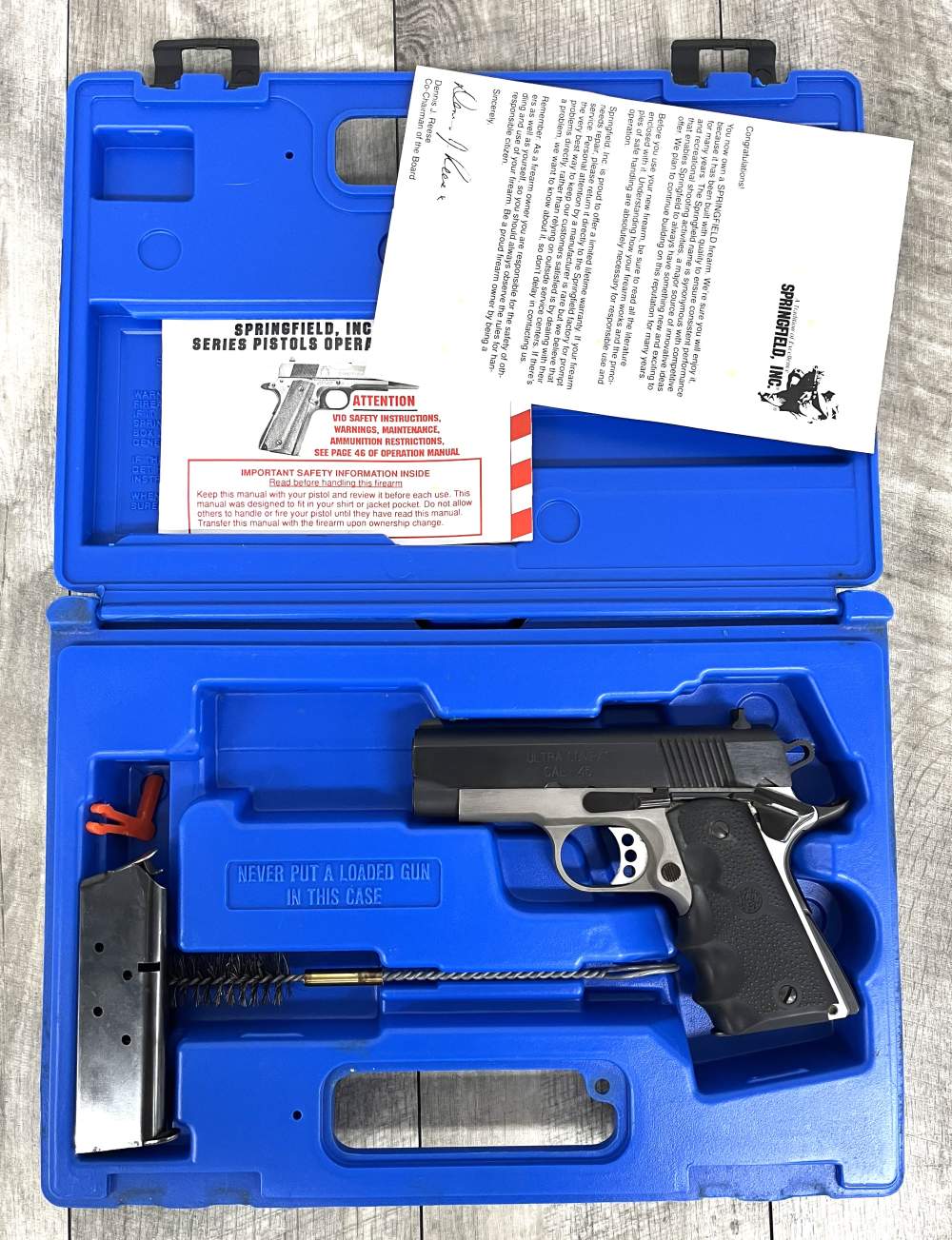 Springfield V10 Ultra Compact .45 ACP !Good Condition!-img-4