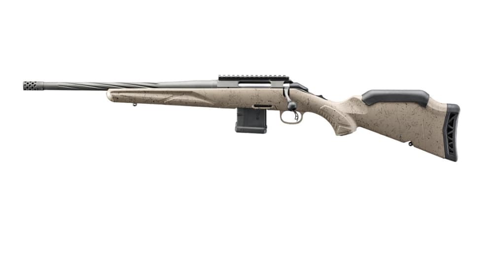 Ruger American Gen II Ranch LH 5.56 NATO 16.1" Cobalt / FDE Splatter 46958-img-1