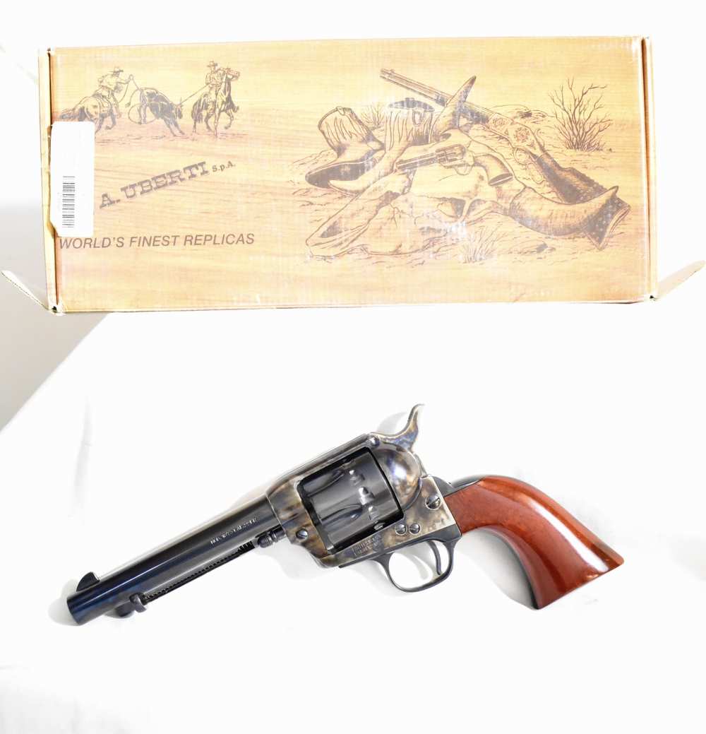 Uberti Stoeger 1873 Cattleman 12 Shot cylinder .22LR in box Mod 4052-img-0
