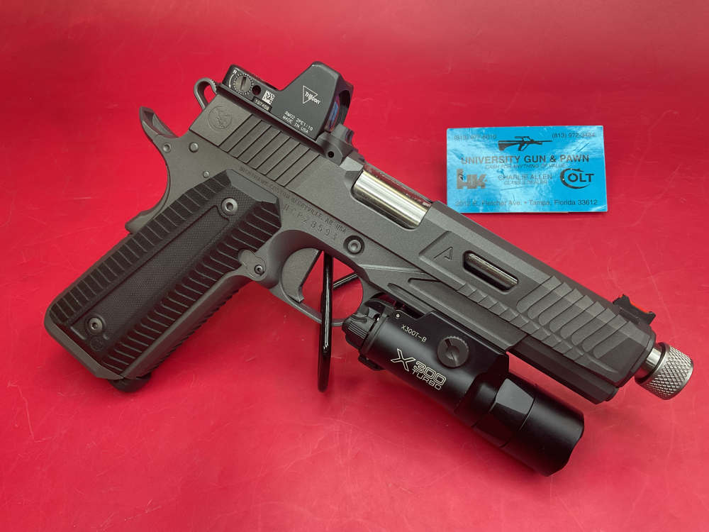 Nighthawk Custom Agent 2 .45ACP 5” & 5.5” TB - Trijicon RMR - SureFire X300-img-16