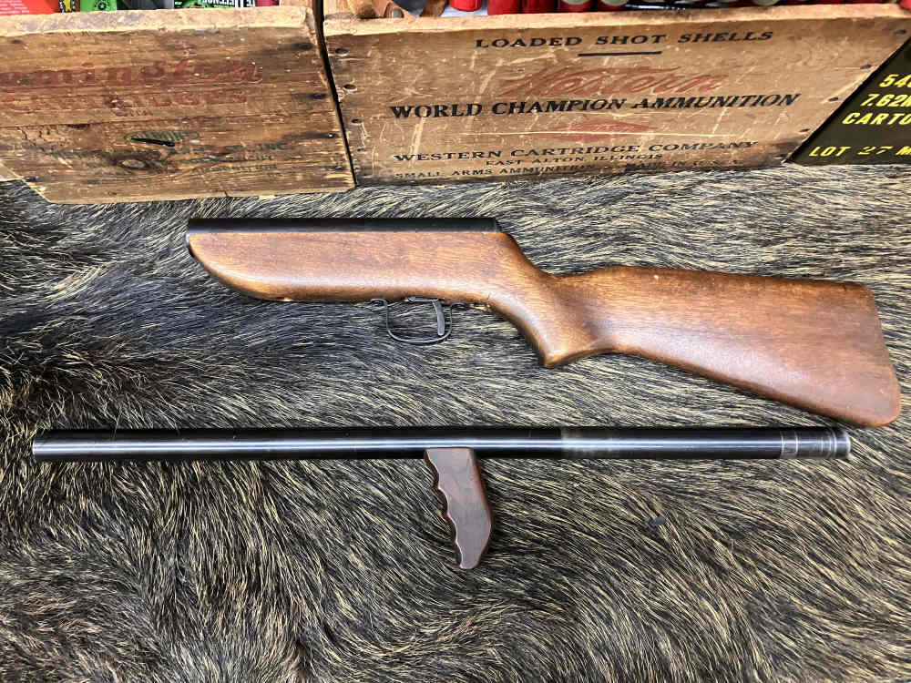 Rare Richardson model R 5 single shot slam fire shotgun -img-10