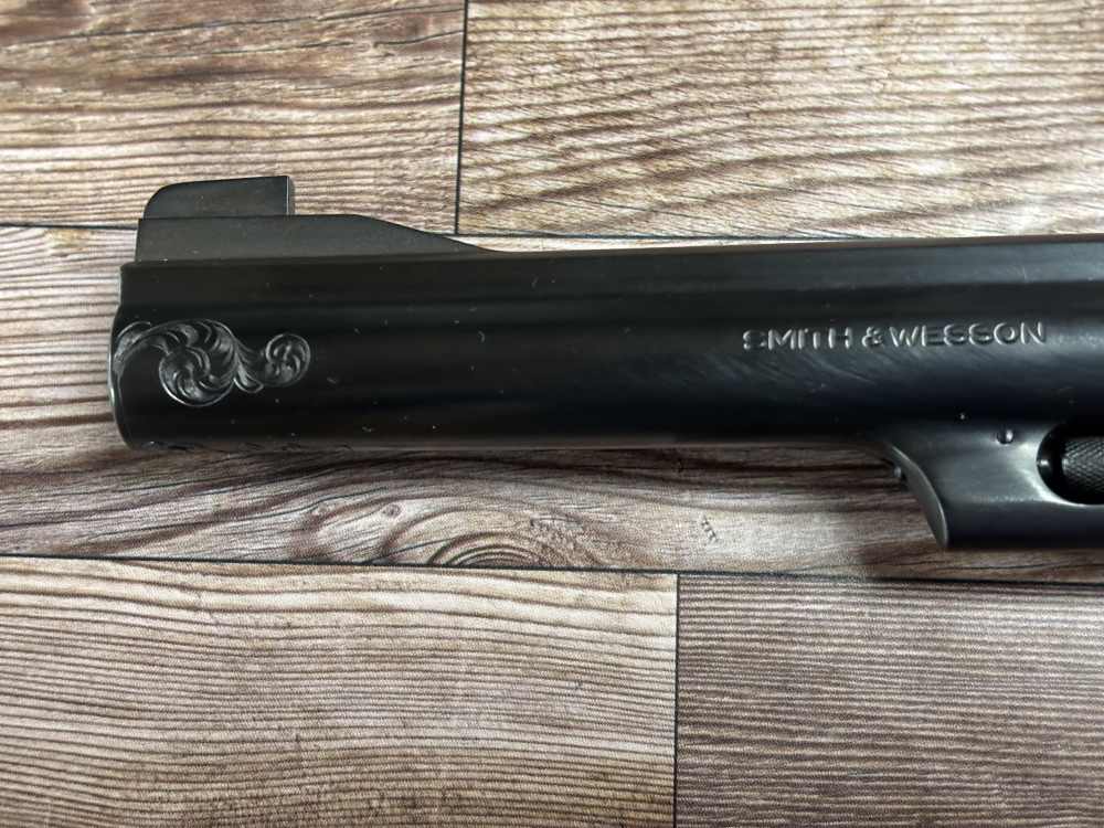 SMITH AND WESSON 19-3 ENGRAVED RARE PHILIP CRAVENER  357 REVOLVER NO RES!-img-18