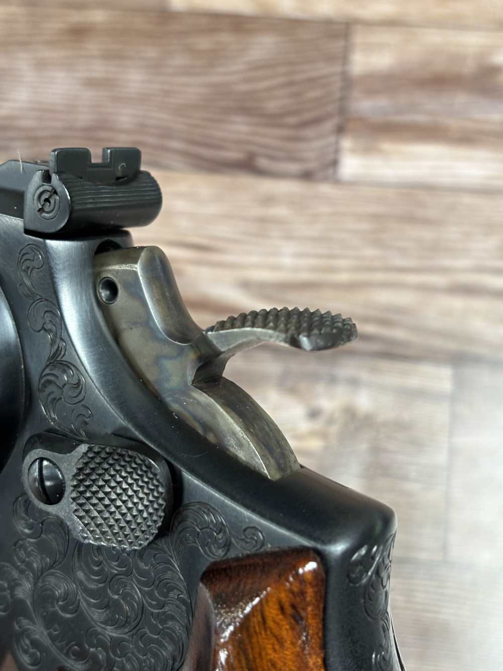 SMITH AND WESSON 19-3 ENGRAVED RARE PHILIP CRAVENER  357 REVOLVER NO RES!-img-29