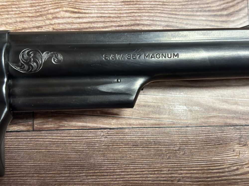 SMITH AND WESSON 19-3 ENGRAVED RARE PHILIP CRAVENER  357 REVOLVER NO RES!-img-10