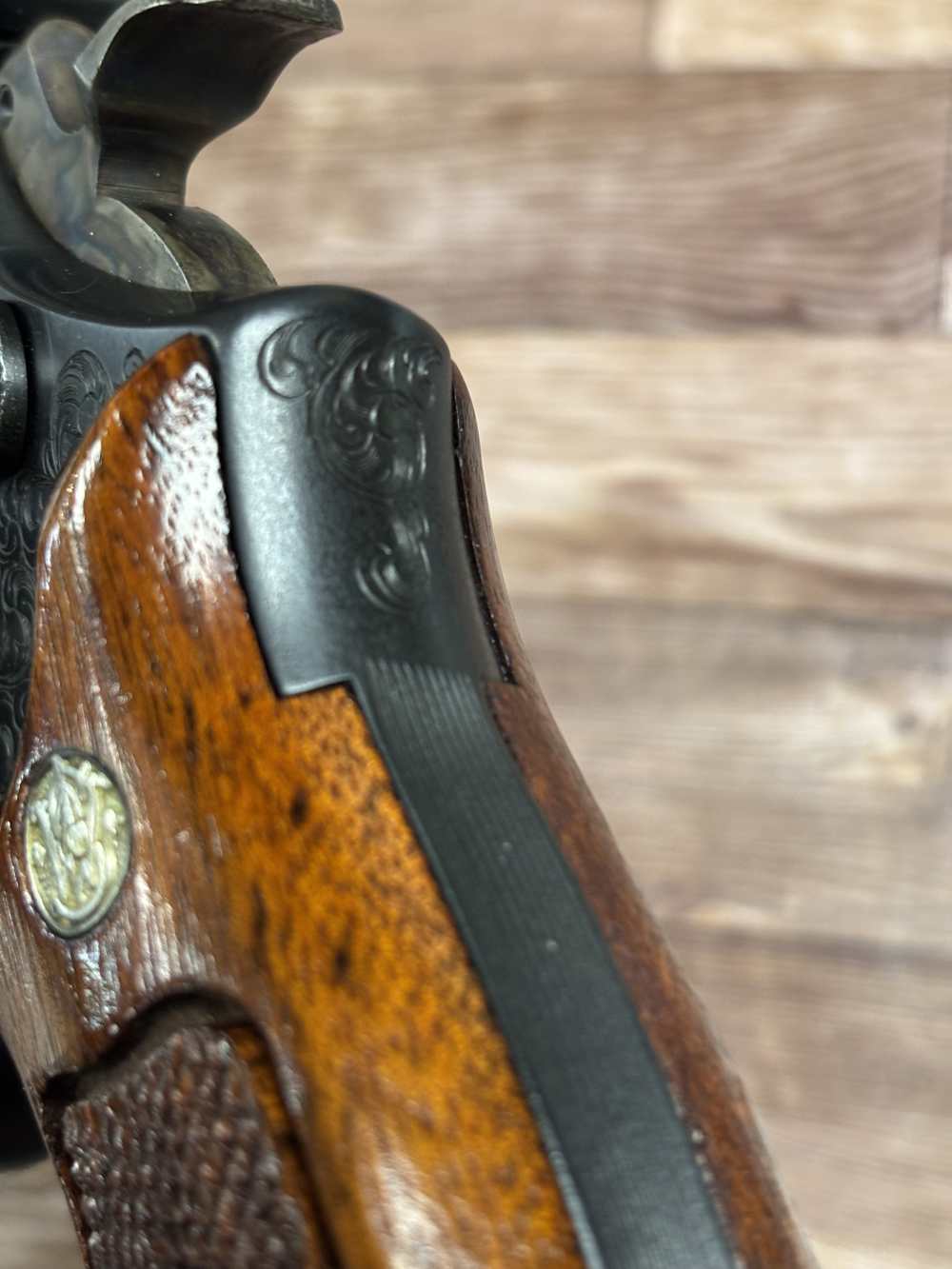 SMITH AND WESSON 19-3 ENGRAVED RARE PHILIP CRAVENER  357 REVOLVER NO RES!-img-32