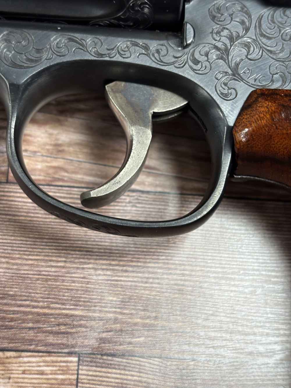 SMITH AND WESSON 19-3 ENGRAVED RARE PHILIP CRAVENER  357 REVOLVER NO RES!-img-26