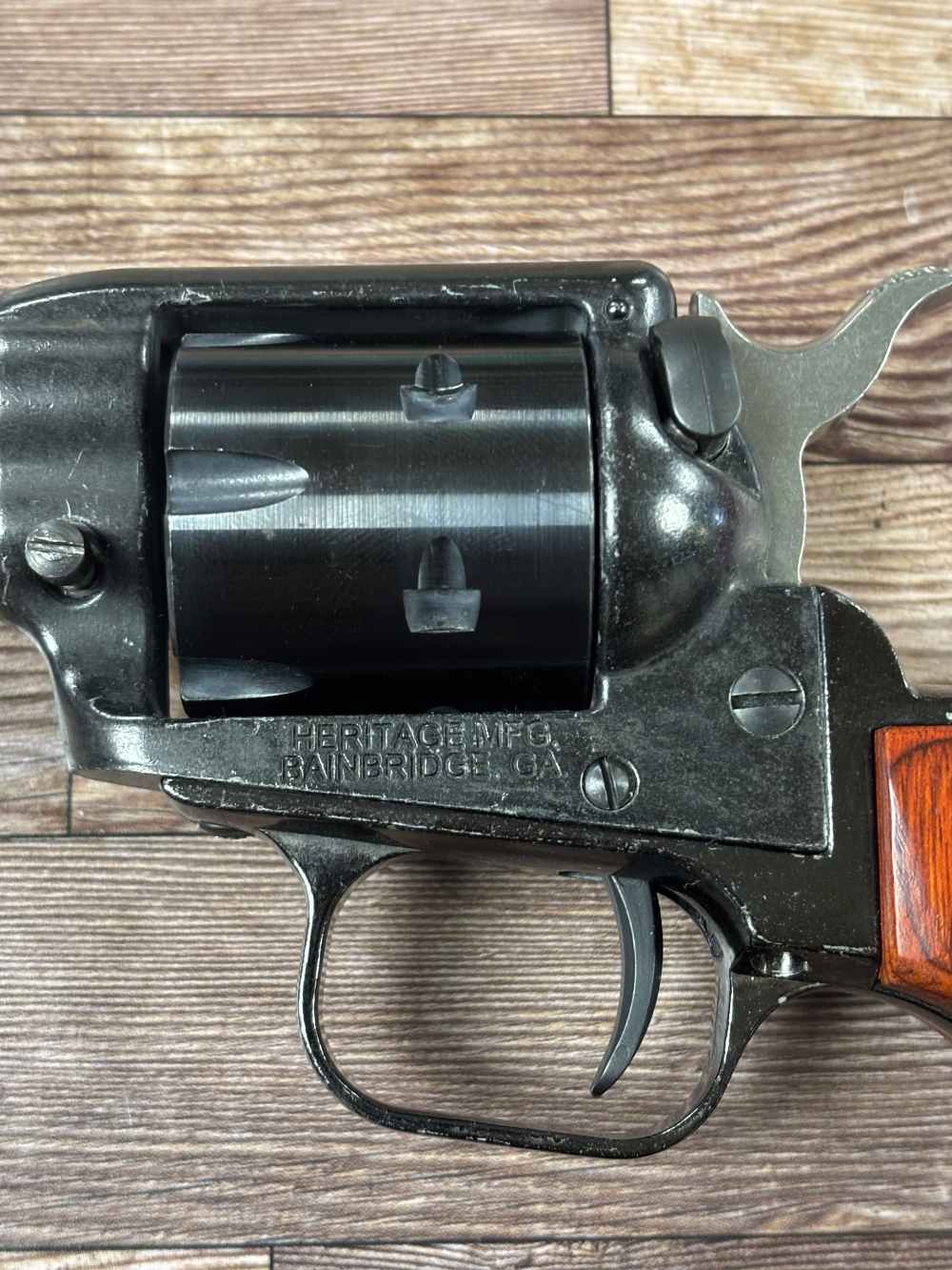 HERITAGE ROUGH RIDER SINGLE ACTION 22LR. NO RESERVE!-img-3