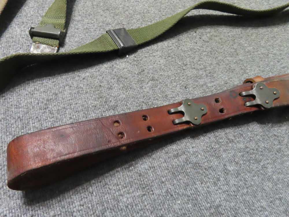 WWII TO VIETNAM USGI RIFLE SLINGS FOR M1 GARAND-1903 SPRINGFIELD-M14-M16-img-2
