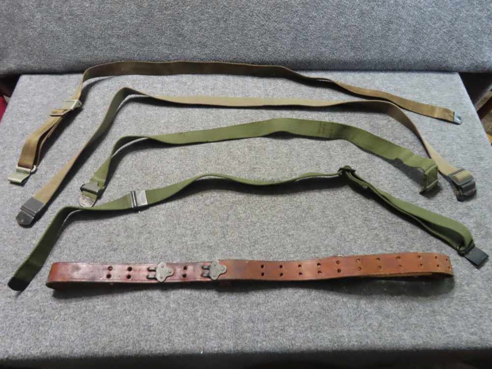 WWII TO VIETNAM USGI RIFLE SLINGS FOR M1 GARAND-1903 SPRINGFIELD-M14-M16-img-0