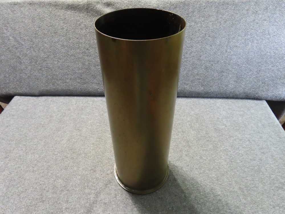 WWII US NAVY 5 INCH MKV .38 CALIBER BRASS SHELL CASE DATED 1945-img-6