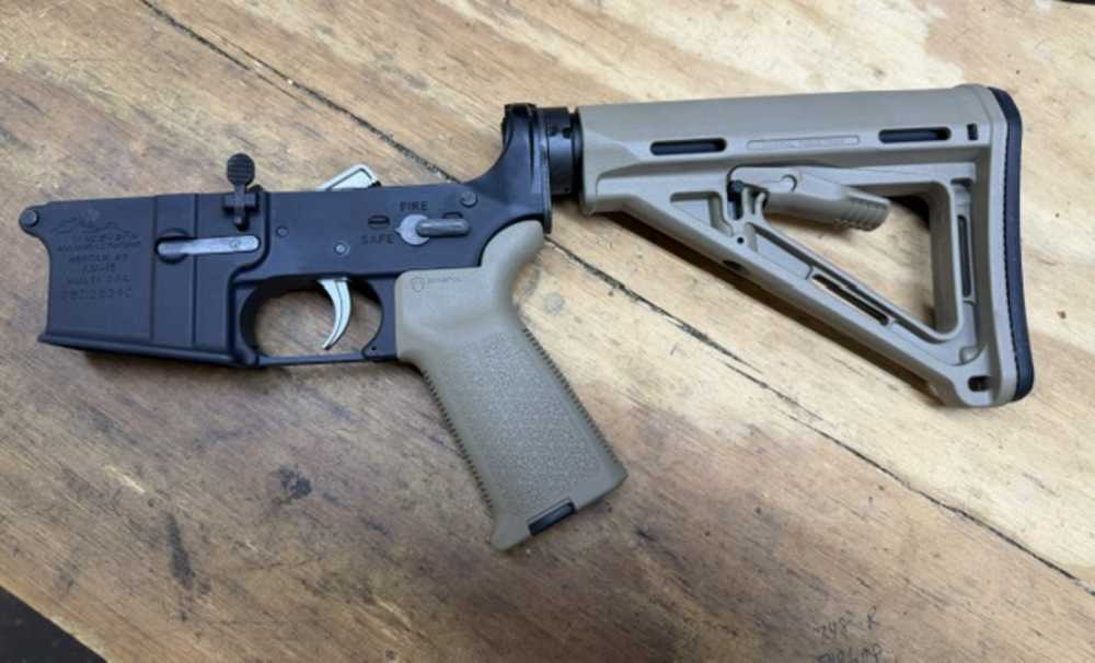 Anderson AM-15 Complete Lower Multi Cal w/ Magpul FDE Furniture-img-0