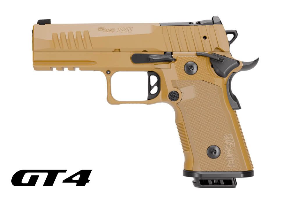 Sig Sauer P211 GT4 Coyote, (1) 17rd & (2) 21rd Mags, 211CA-9-GT4-COY-img-0