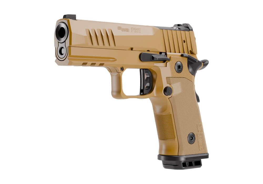 Sig Sauer P211 GT4 Coyote, (1) 17rd & (2) 21rd Mags, 211CA-9-GT4-COY-img-1