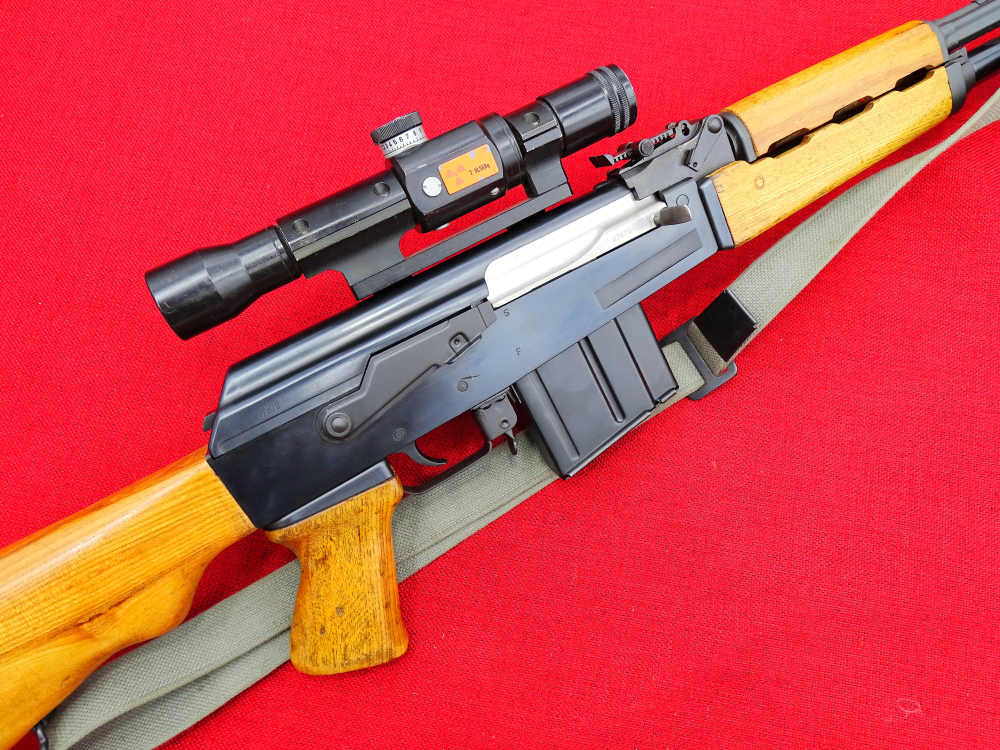 Yugoslavian M76 8mm Mauser Sniper Rifle & 9 Mags ZRAK Scope-img-1