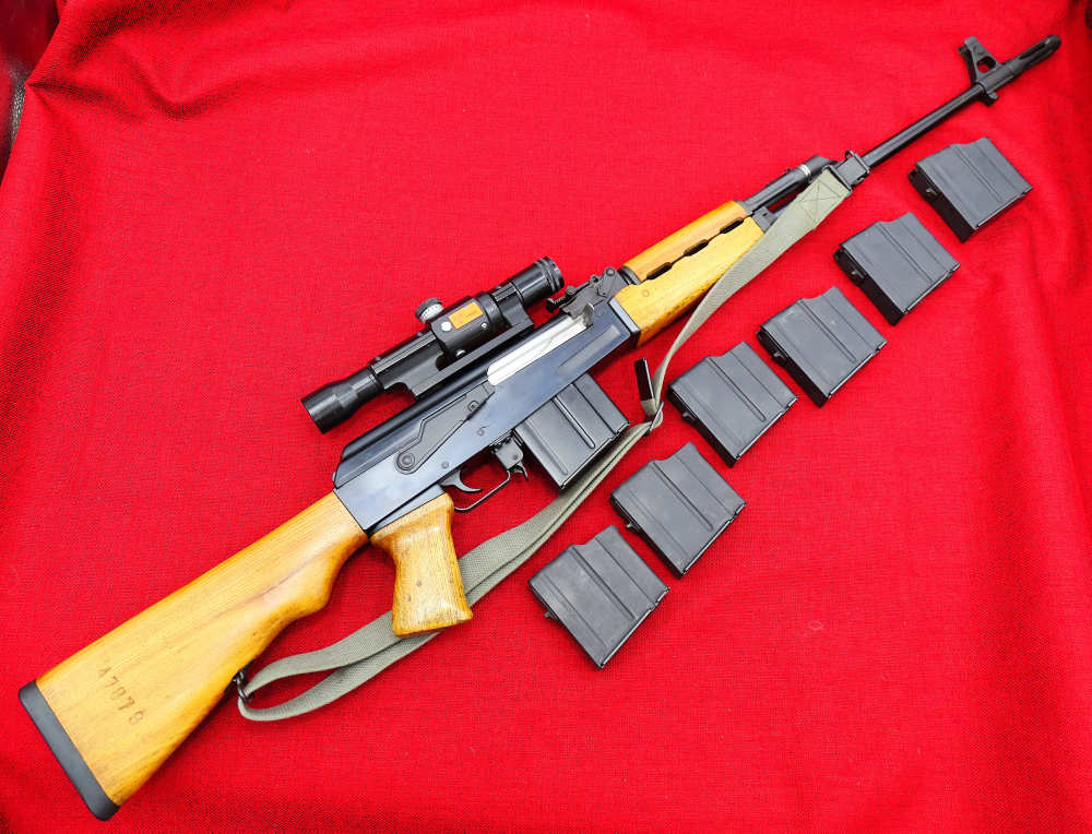 Yugoslavian M76 8mm Mauser Sniper Rifle & 9 Mags ZRAK Scope-img-0