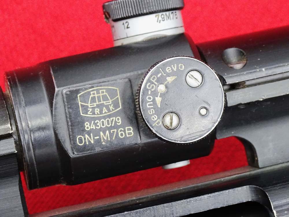 Yugoslavian M76 8mm Mauser Sniper Rifle & 9 Mags ZRAK Scope-img-6